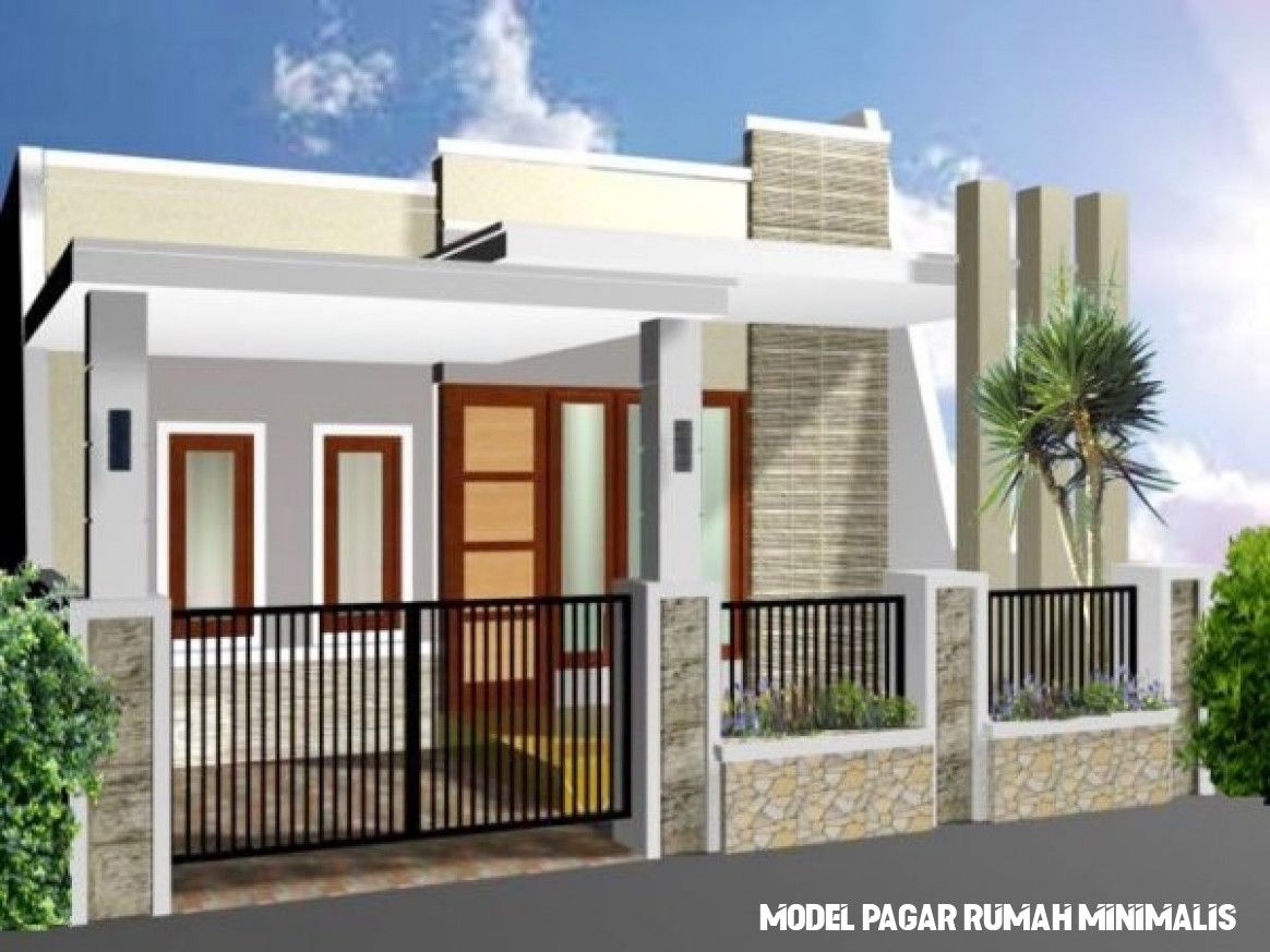 Detail Sketsa Pagar Rumah Nomer 11