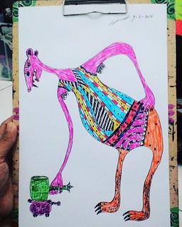 Detail Sketsa Patung Abstrak Nomer 51