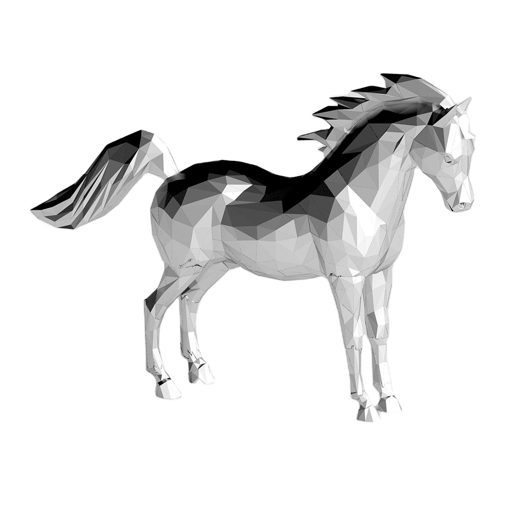 Detail Sketsa Patung Kuda Koleksi Nomer 11