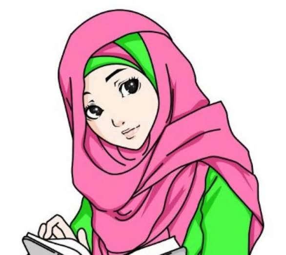 Detail Sketsa Perempuan Berjilbab Nomer 38