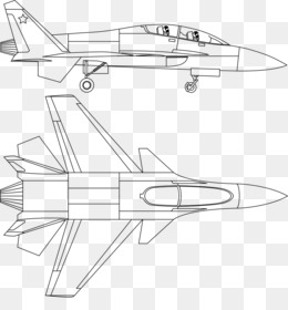 Detail Sketsa Pesawat Jet Nomer 18