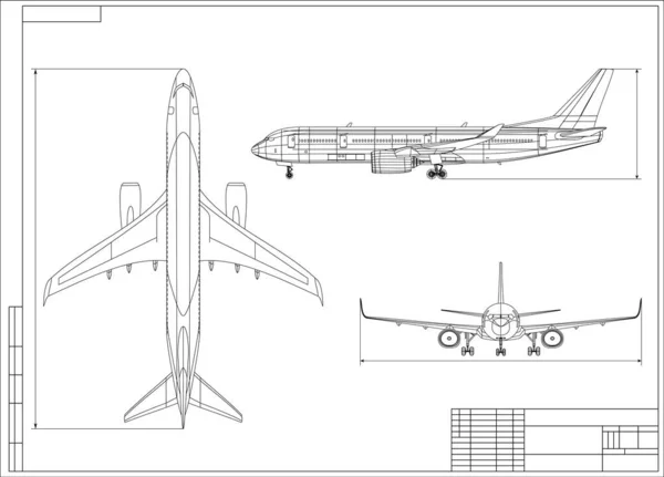 Detail Sketsa Pesawat Jet Nomer 49