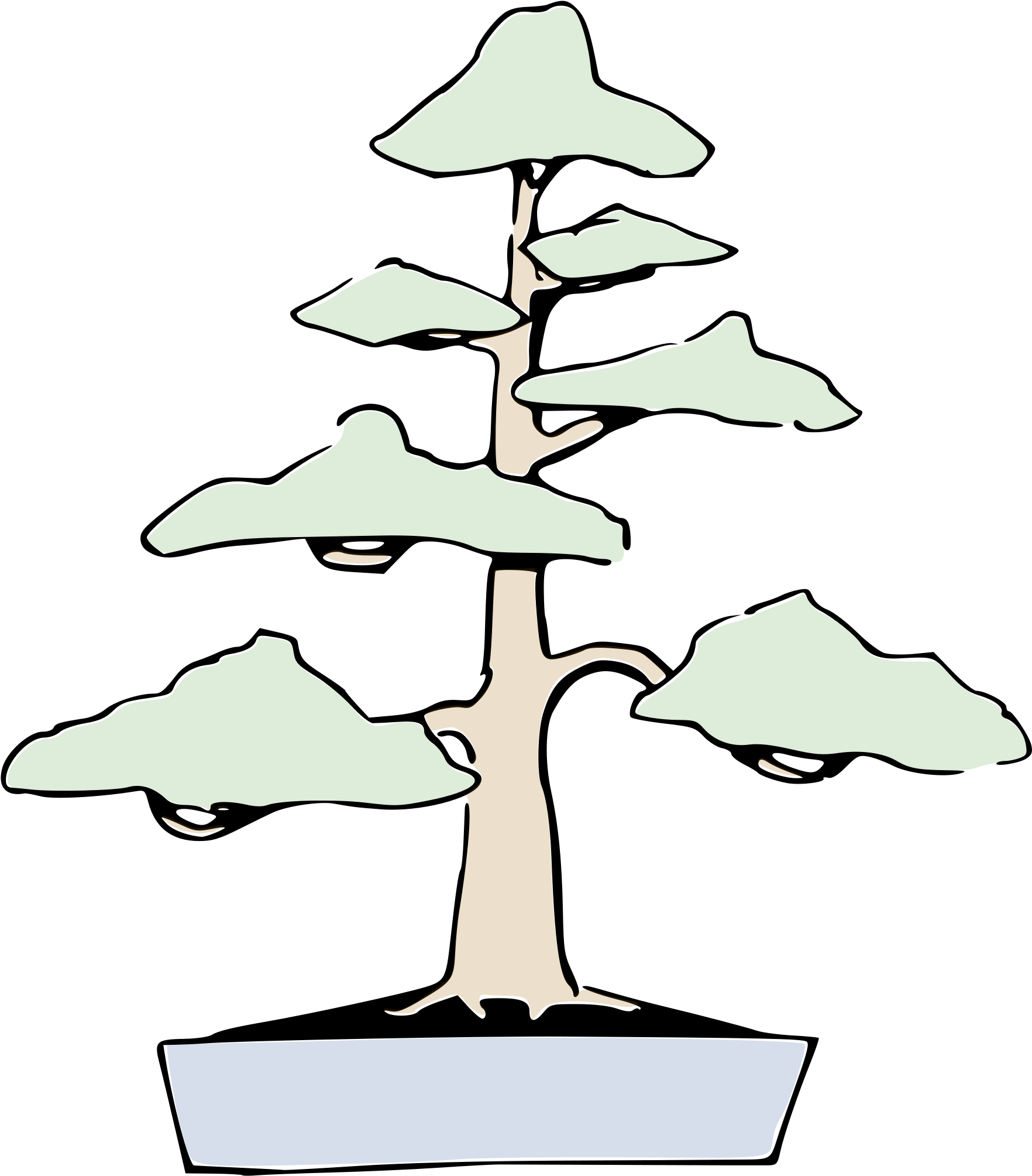 Detail Sketsa Pohon Bonsai Nomer 44