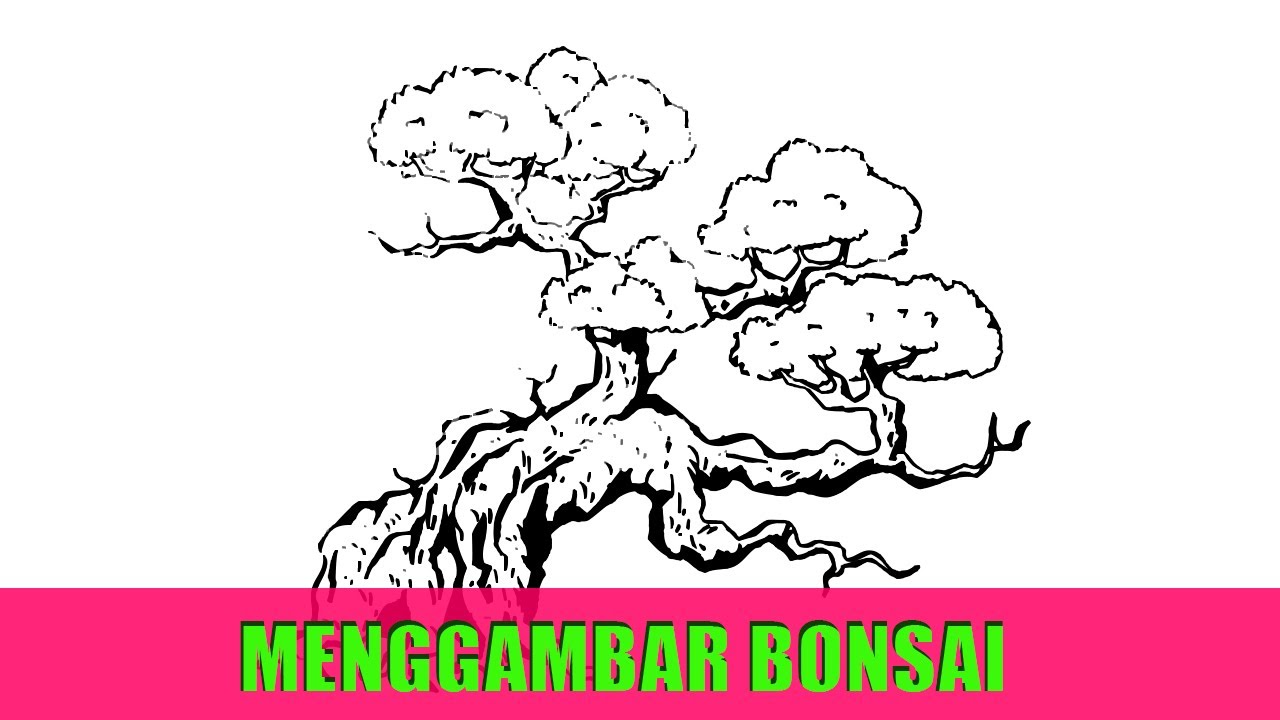 Detail Sketsa Pohon Bonsai Nomer 45