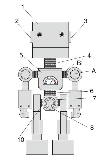 Detail Sketsa Robot Sederhana Nomer 17