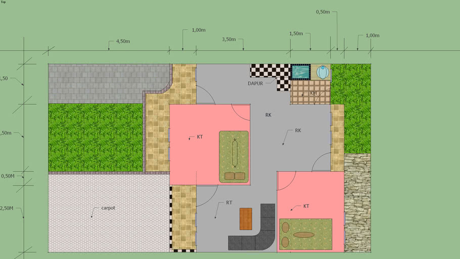Detail Sketsa Rumah 3 Dimensi Nomer 49