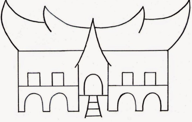 Detail Sketsa Rumah Hitam Putih Nomer 25
