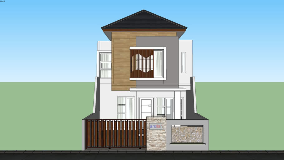 Detail Sketsa Rumah Minimalis 2 Lantai Nomer 50