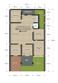 Detail Sketsa Rumah Minimalis 4 Kamar Nomer 24