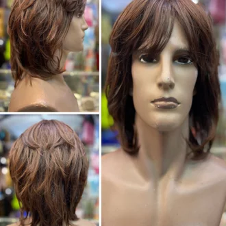 Detail Wig Rambut Pria Gondrong Nomer 34
