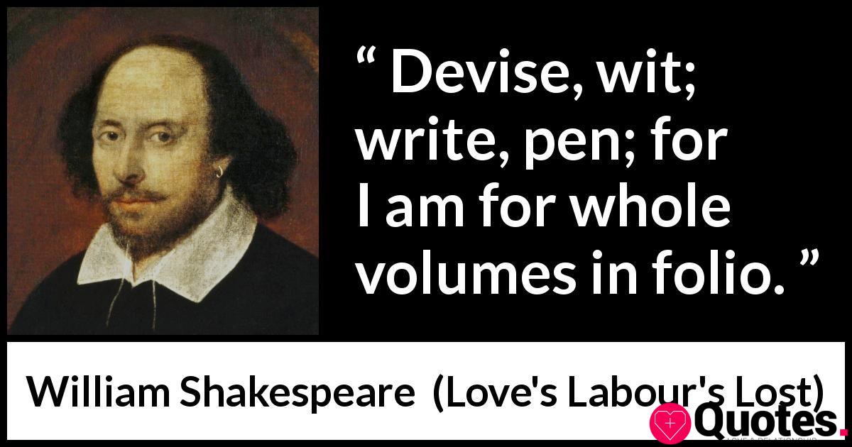 Detail William Shakespeare Quotes About Writing Nomer 20