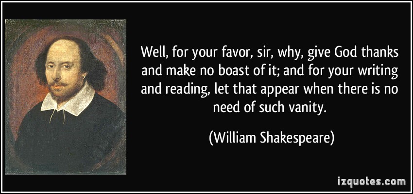 Detail William Shakespeare Quotes About Writing Nomer 5
