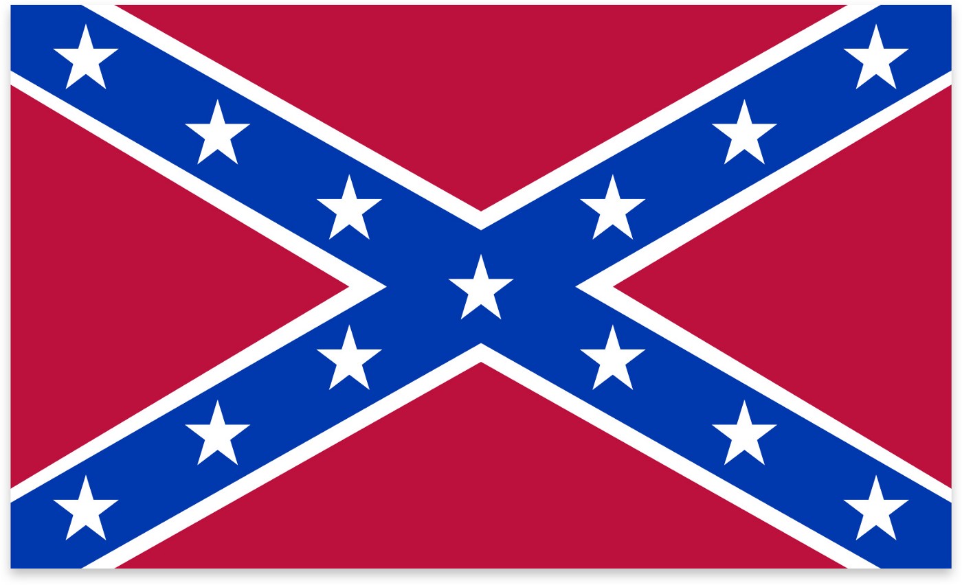 Detail William T Thompson Confederate Flag Nomer 25