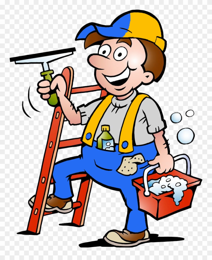 Detail Window Cleaner Clipart Nomer 6