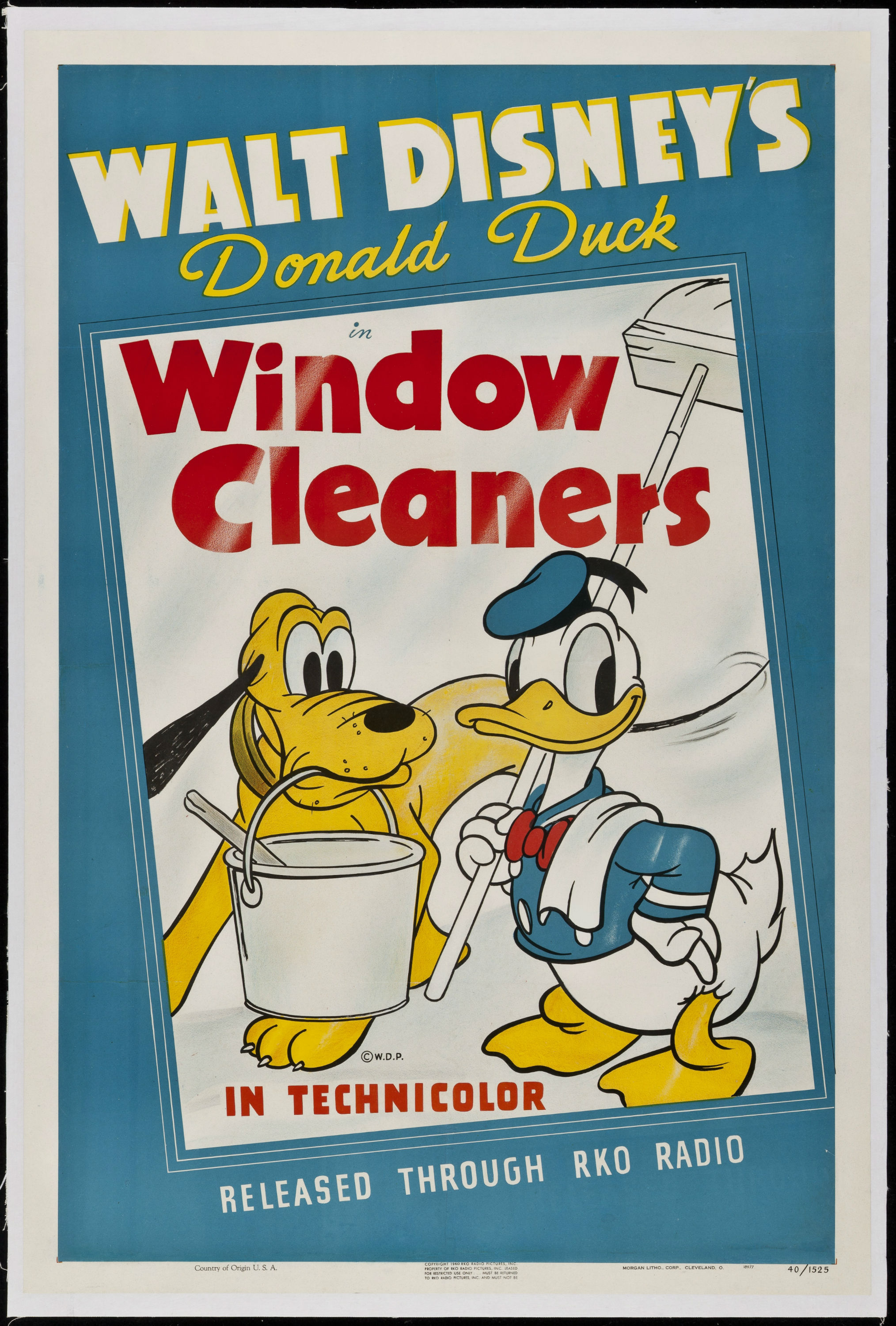 Window Cleaners Donald Duck - KibrisPDR