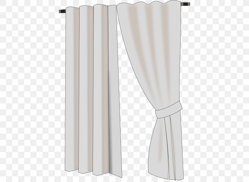 Detail Window Curtains Clipart Nomer 18