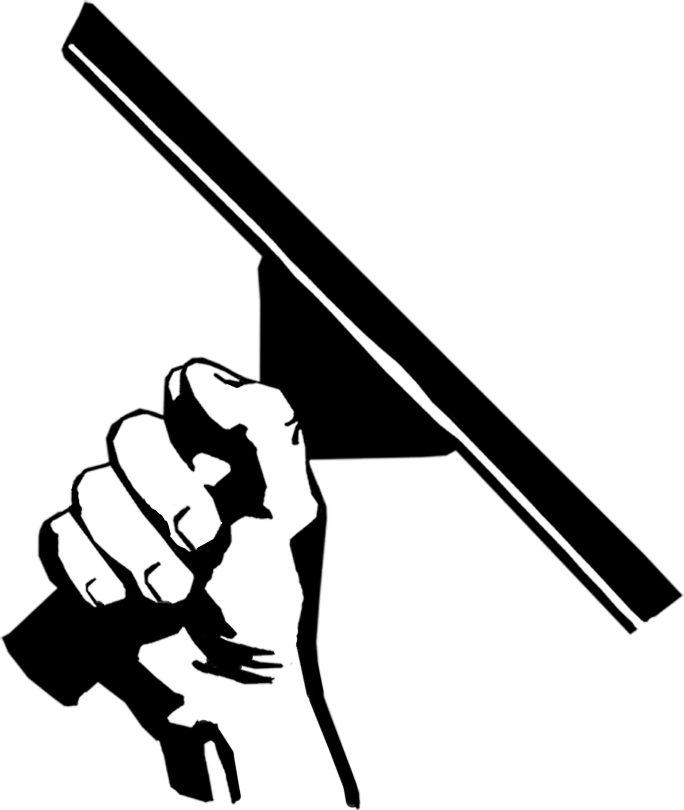 Detail Window Squeegee Clipart Nomer 9