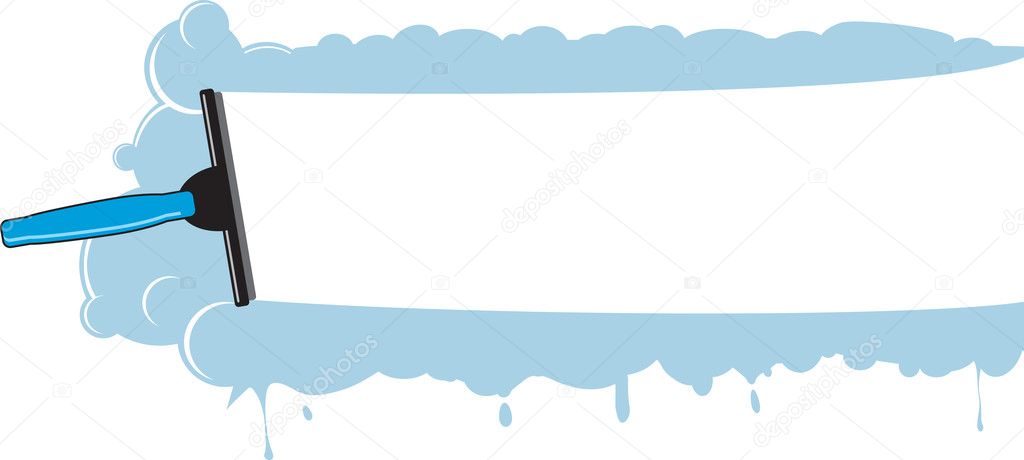 Detail Window Squeegee Clipart Nomer 16