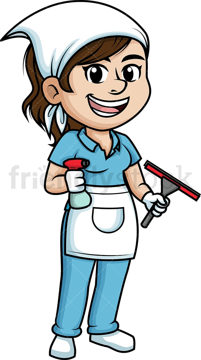 Detail Window Squeegee Clipart Nomer 28