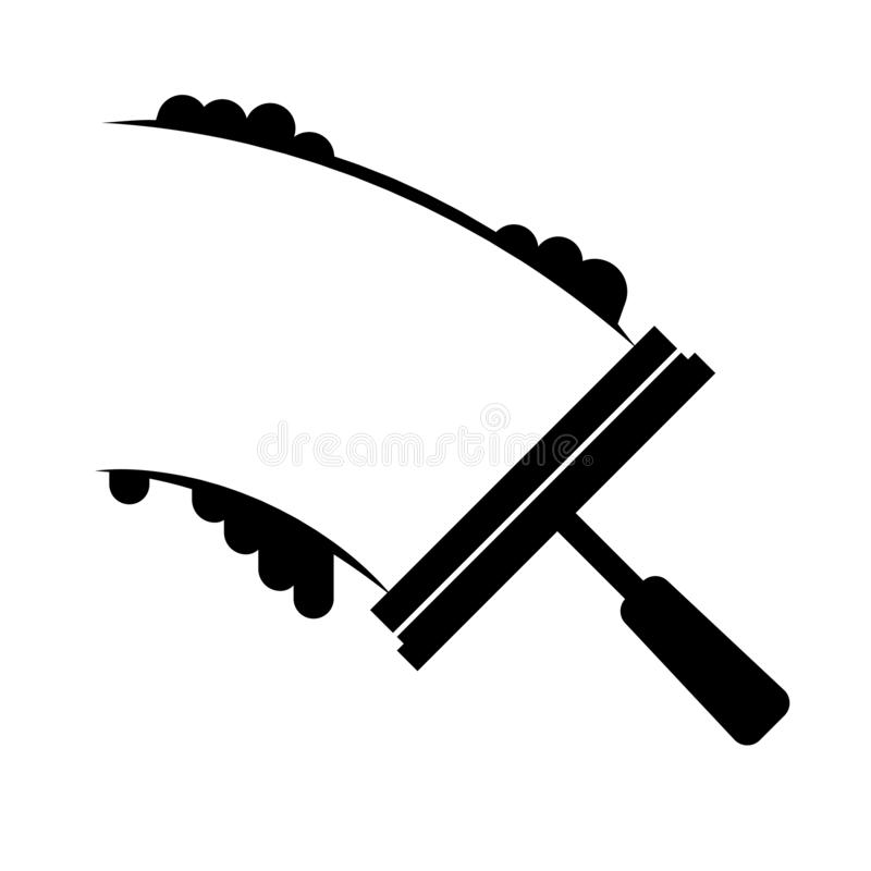 Detail Window Squeegee Clipart Nomer 32