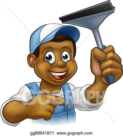 Detail Window Squeegee Clipart Nomer 37