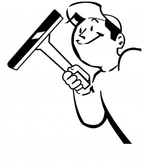 Detail Window Squeegee Clipart Nomer 40