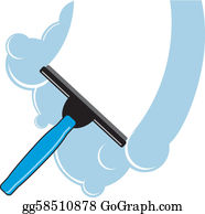Detail Window Squeegee Clipart Nomer 5