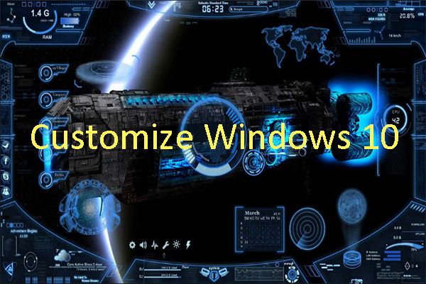 Detail Windows 10 Desktop Customization Nomer 41