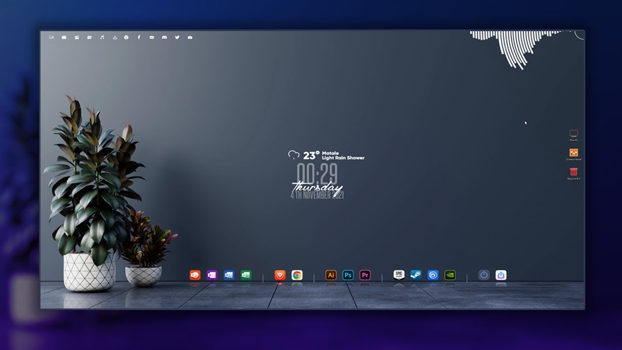Detail Windows 10 Desktop Customization Nomer 43