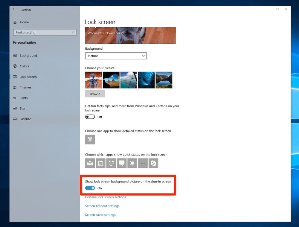 Detail Windows 10 Logon Background Changer Nomer 16