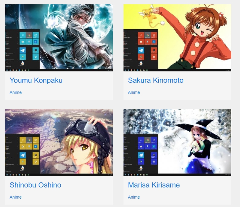 Detail Windows 10 Themes Anime Nomer 53