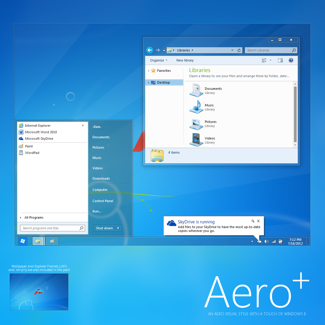 Detail Windows 7 Aero Nomer 26