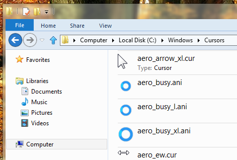 Detail Windows 7 Mouse Cursor Download Nomer 22