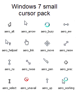 Detail Windows 7 Mouse Cursor Download Nomer 5