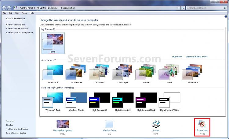 Detail Windows 7 Screensaver Nomer 28