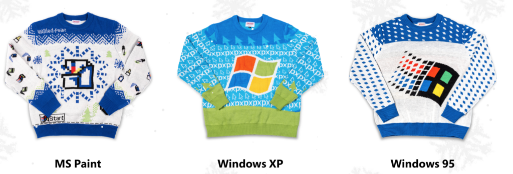 Detail Windows 95 Christmas Sweater Nomer 22