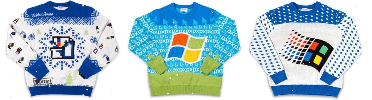 Detail Windows 95 Christmas Sweater Nomer 27