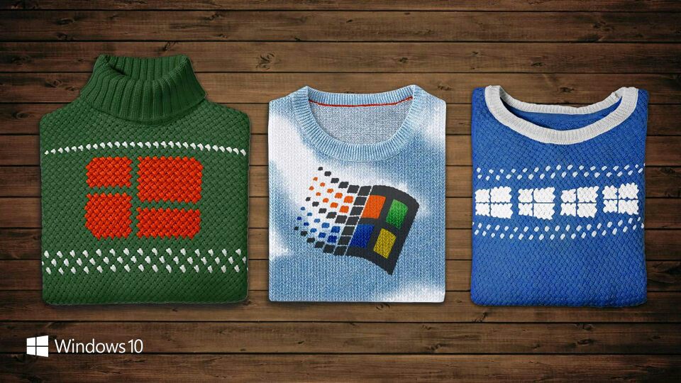 Detail Windows 95 Christmas Sweater Nomer 28