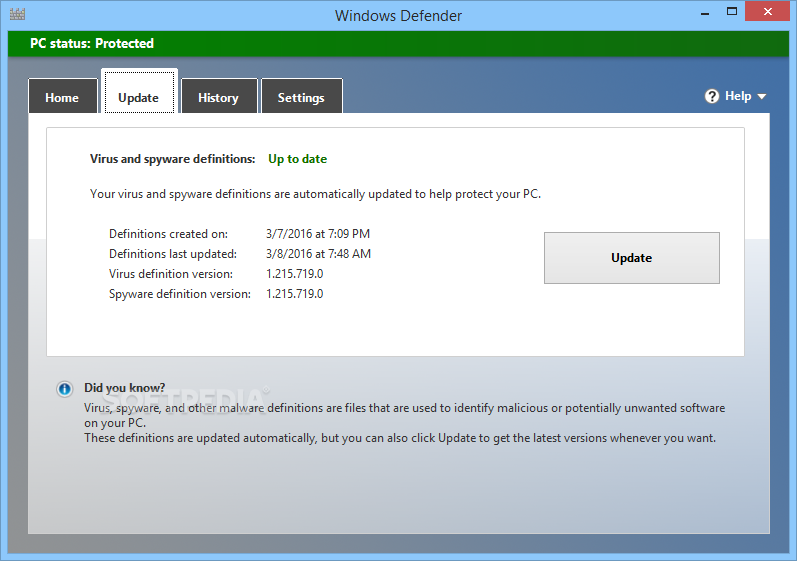 Detail Windows Defender Windows 7 Nomer 19