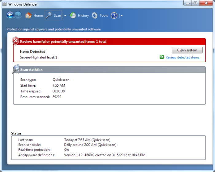 Detail Windows Defender Windows 7 Nomer 24