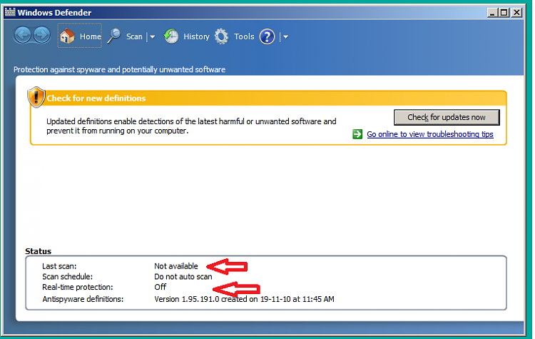 Detail Windows Defender Windows 7 Nomer 30