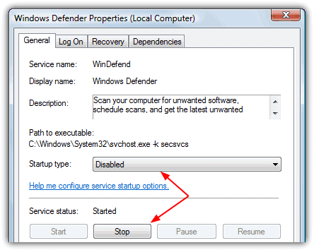 Detail Windows Defender Windows 7 Nomer 46