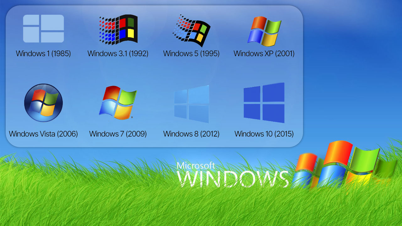 Detail Windows Logo Evolution Nomer 17