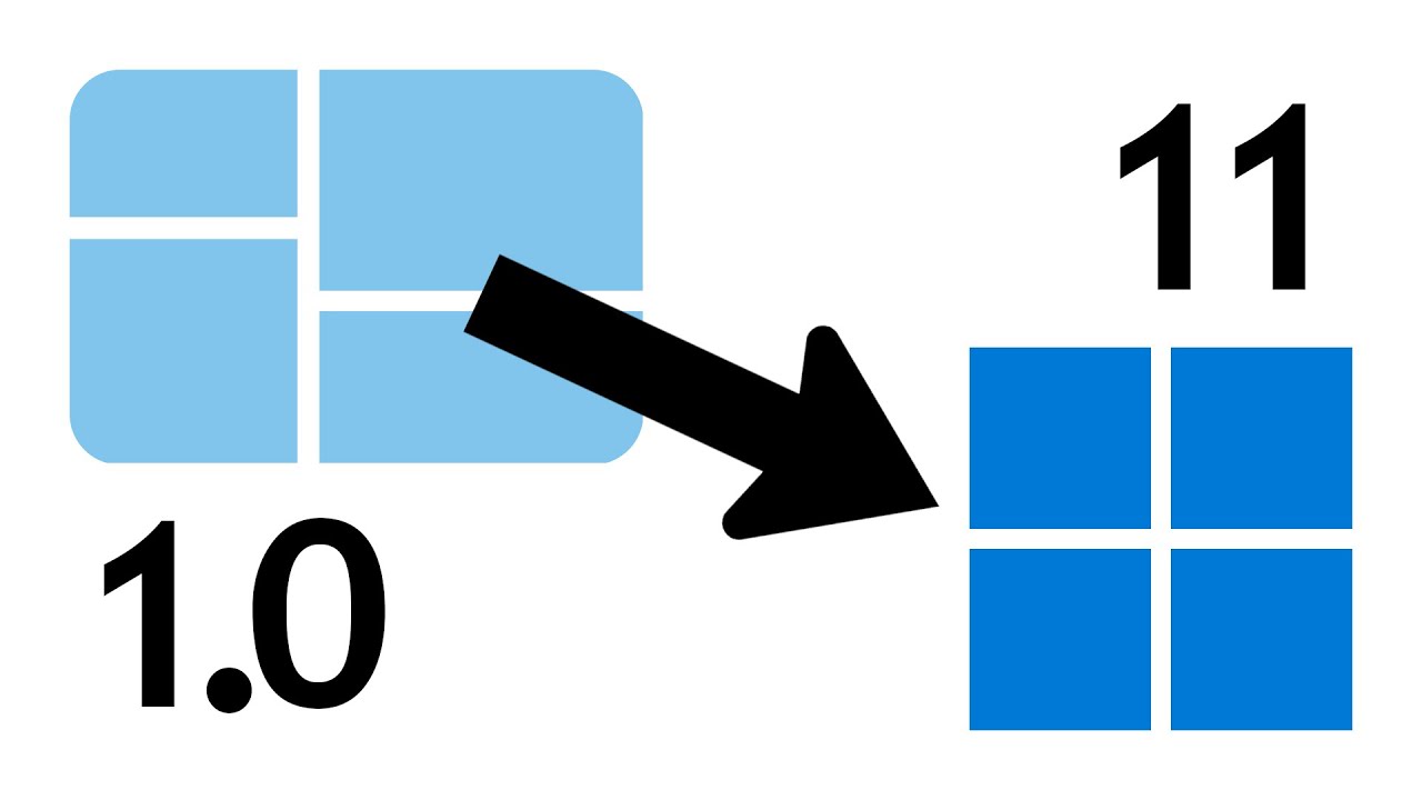 Detail Windows Logo Evolution Nomer 43