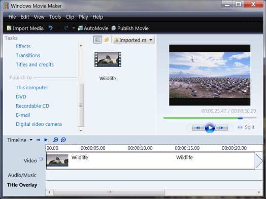 Detail Windows Movie Maker Lama Nomer 2