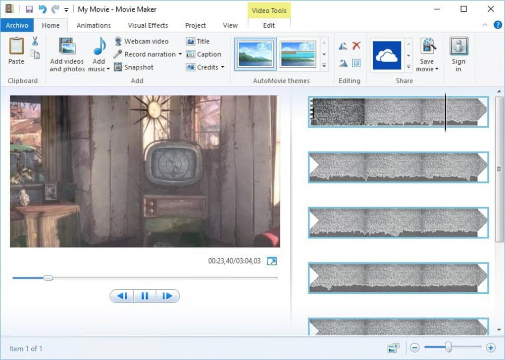 Detail Windows Movie Maker Lama Nomer 11