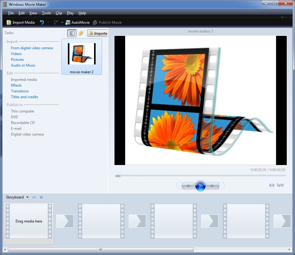 Detail Windows Movie Maker Lama Nomer 30
