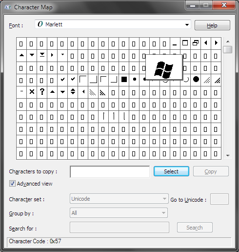 Detail Windows Symbol Nomer 25