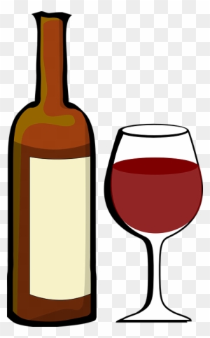 Detail Wine Bottle Images Clipart Nomer 3