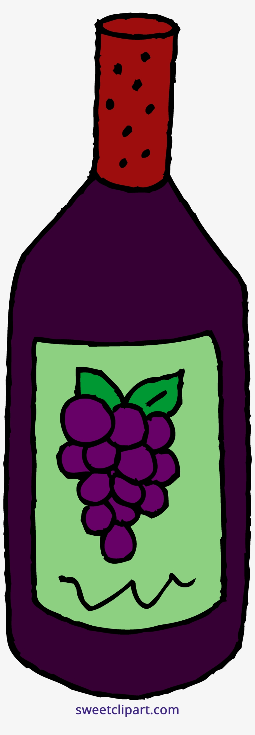 Detail Wine Bottle Images Clipart Nomer 31